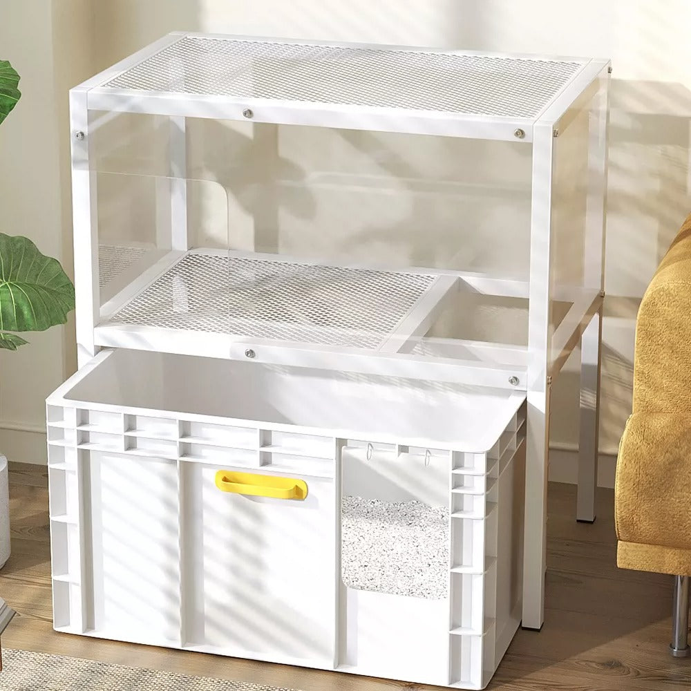 Hidden Cat Litter Box Furniture Cabinet - Image 1