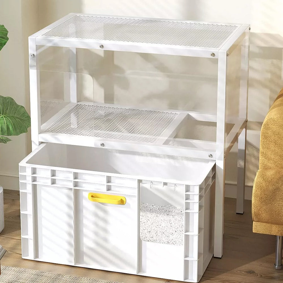 Hidden Cat Litter Box Furniture Cabinet - Image 1