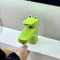 Frog-Shaped Macaron Bathroom Faucet - Image 1