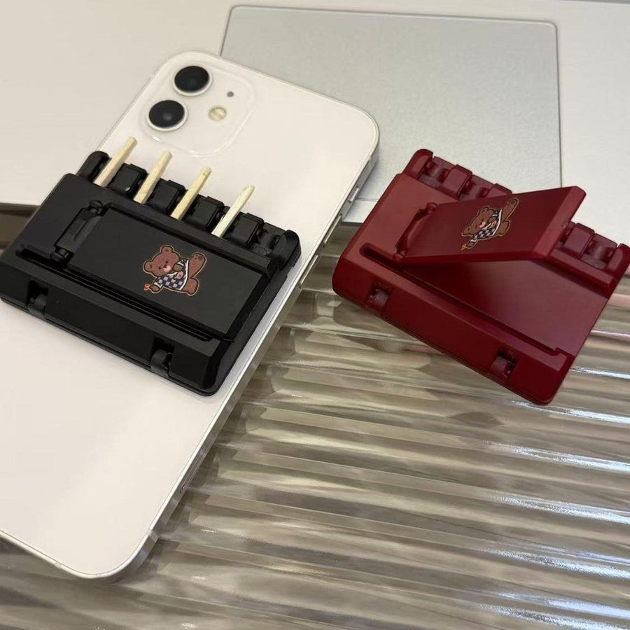 Matchstick Storage Phone Holder - Image 3