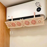 Butterfly Adjustable Air Conditioner Wind Deflector Shield - Image 2