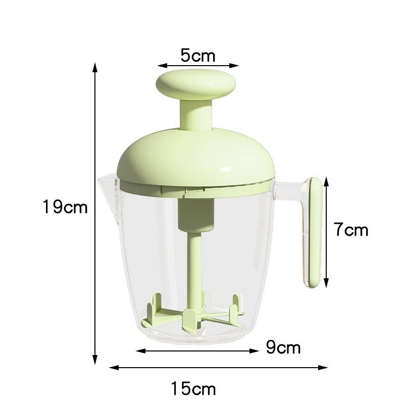 Ergonomic Multi-Blade Manual Egg Mixer - Image 4