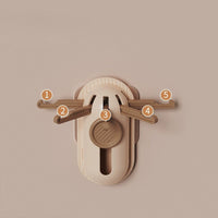 Multi Organizer Foldable Wall-Mounted Hook - Image 3