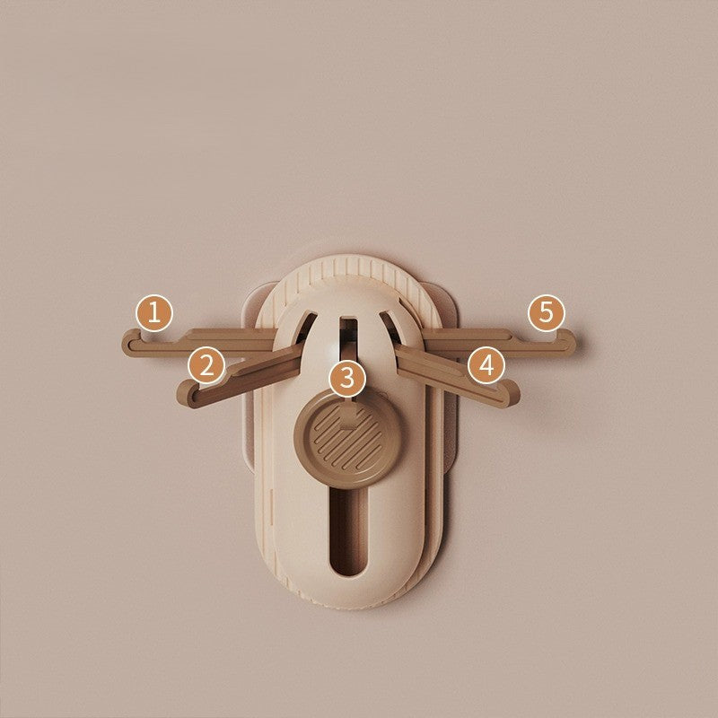 Multi Organizer Foldable Wall-Mounted Hook - Image 3