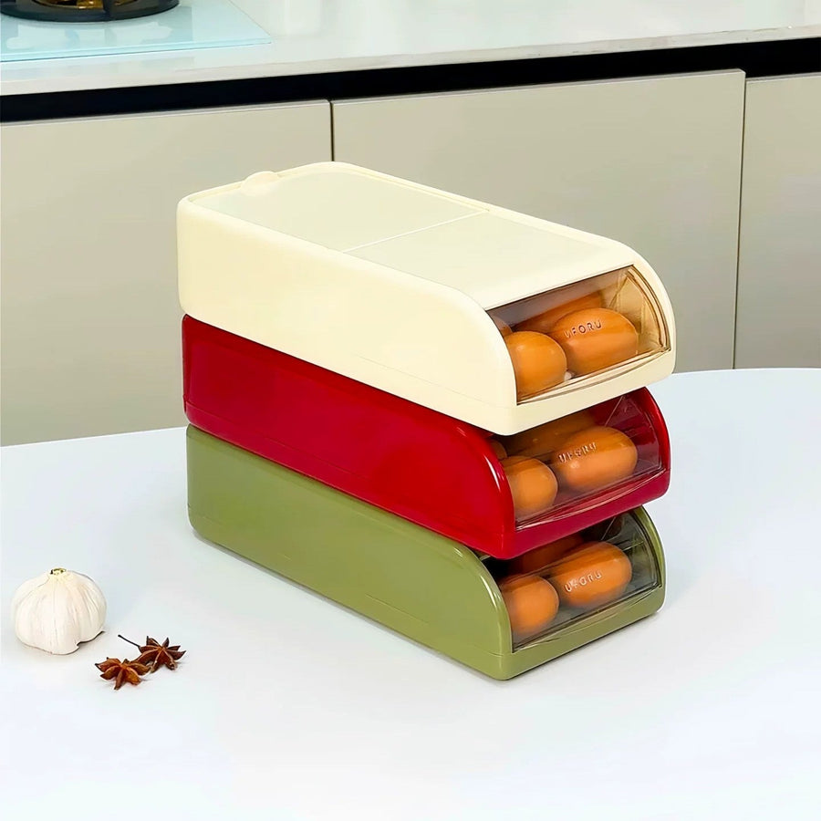 Fresh Stack Egg Storage Organizer Box - Image 0