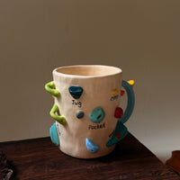 Rock Climbing Grip Handmade Mug - Image 5