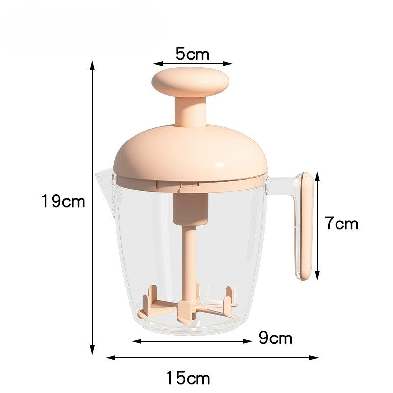 Ergonomic Multi-Blade Manual Egg Mixer - Image 5