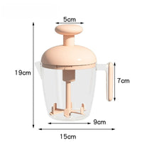 Ergonomic Multi-Blade Manual Egg Mixer - Image 5