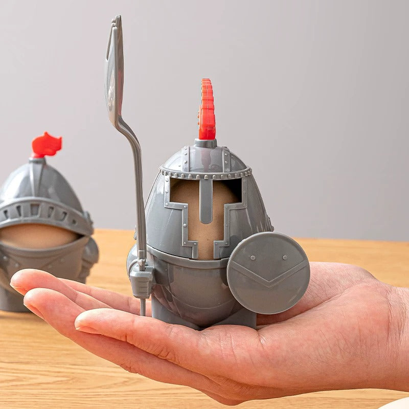 Medieval Knight Armor Egg Holder Set - Image 2