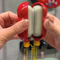 Mini Reusable Strong Adhesive Lint Roller Keychain - Image 2