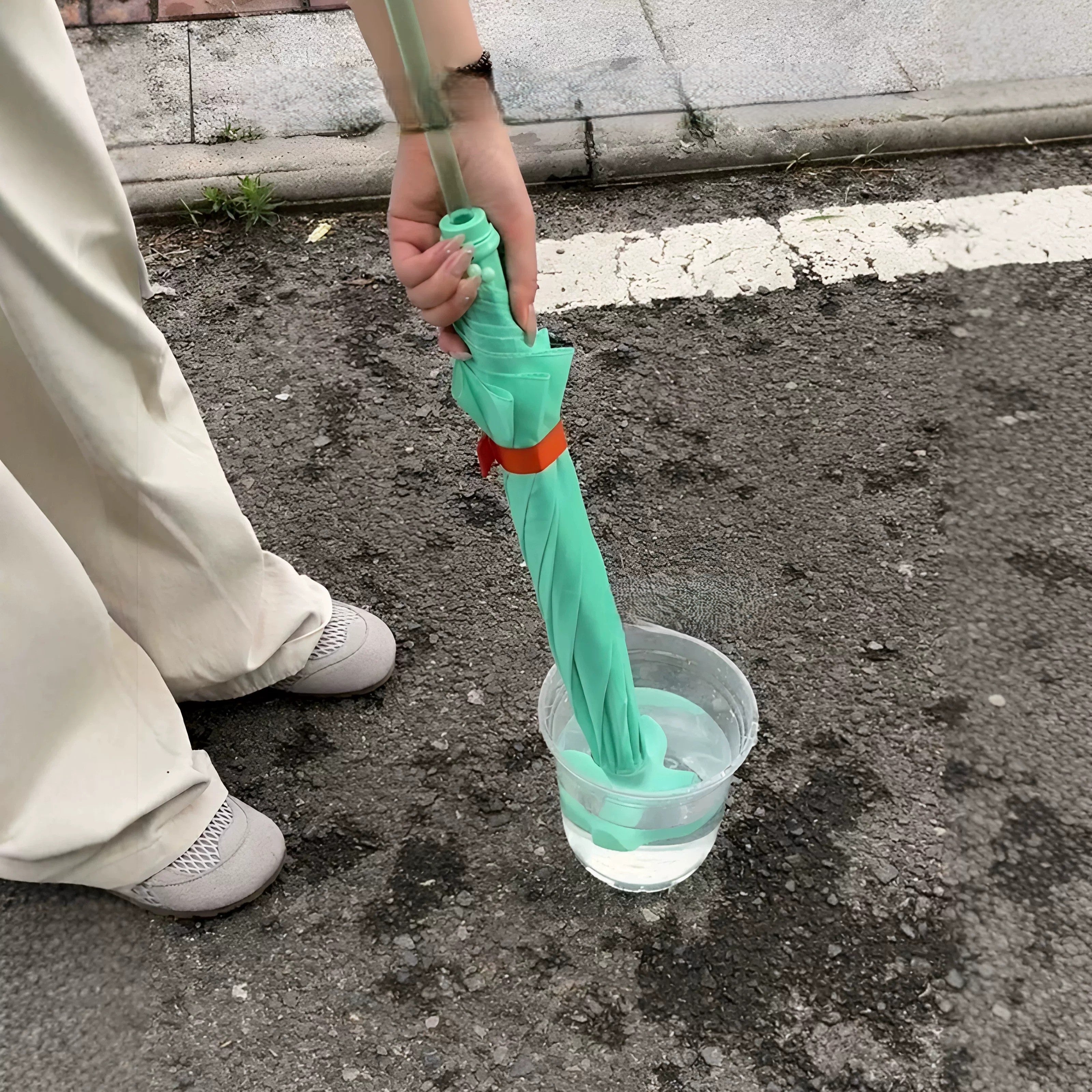 Rain Blast Water Shooting Umbrella