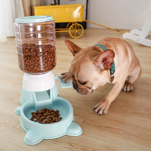 Interactive Push Type Pet Feeder - Image 0