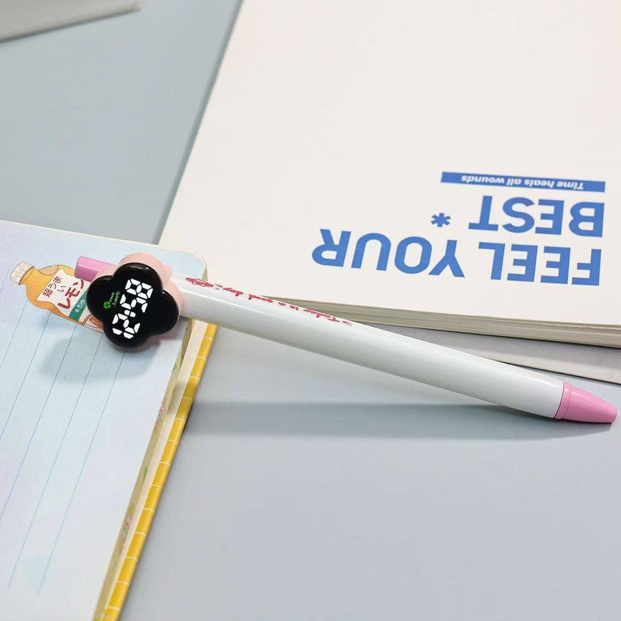 Four Leaf Clover Pen Tip LED Watch - Image 5