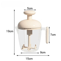 Ergonomic Multi-Blade Manual Egg Mixer - Image 6