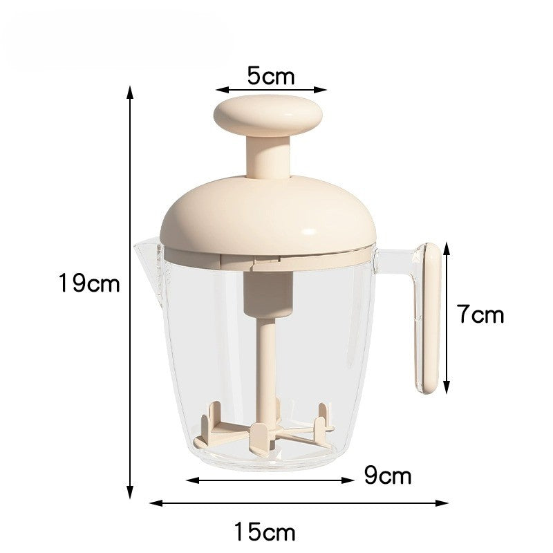 Ergonomic Multi-Blade Manual Egg Mixer - Image 6