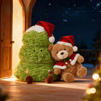 Hidden Surprise Christmas Tree Plush Bear - Image 0