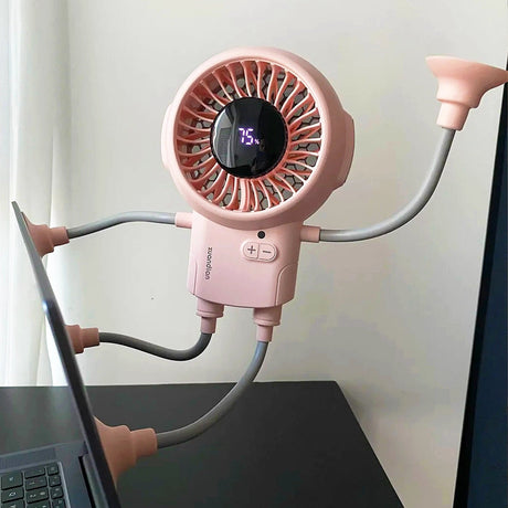 Flexible Arm Adjustable Powerful Cooling Fan - Image 0