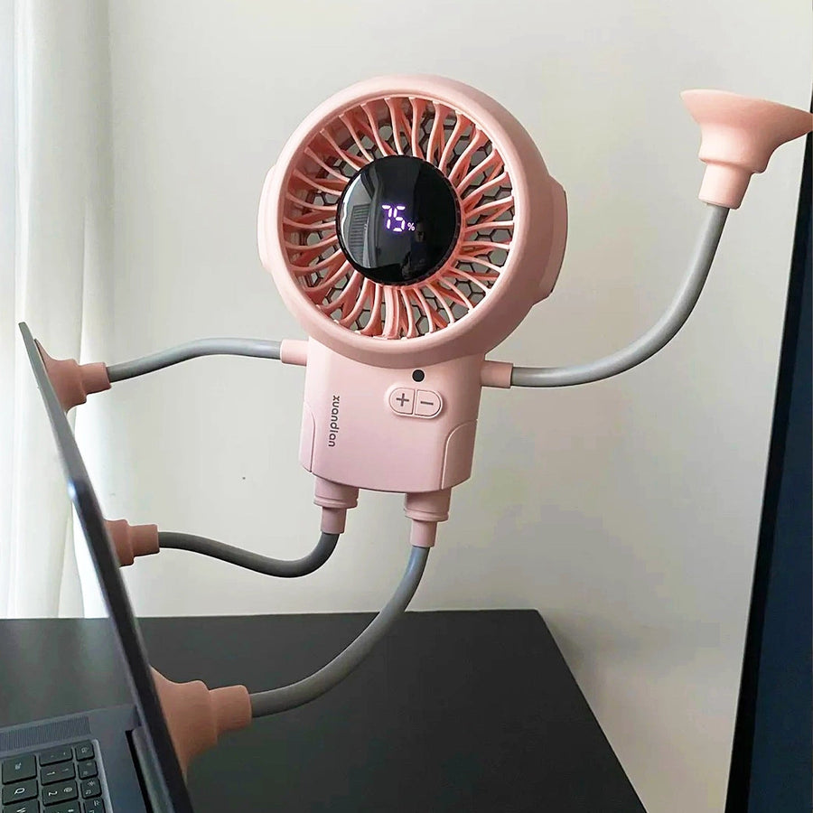 Flexible Arm Adjustable Powerful Cooling Fan - Image 0