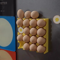 Magnetic Egg Carton Refrigerator Organizer - Image 0
