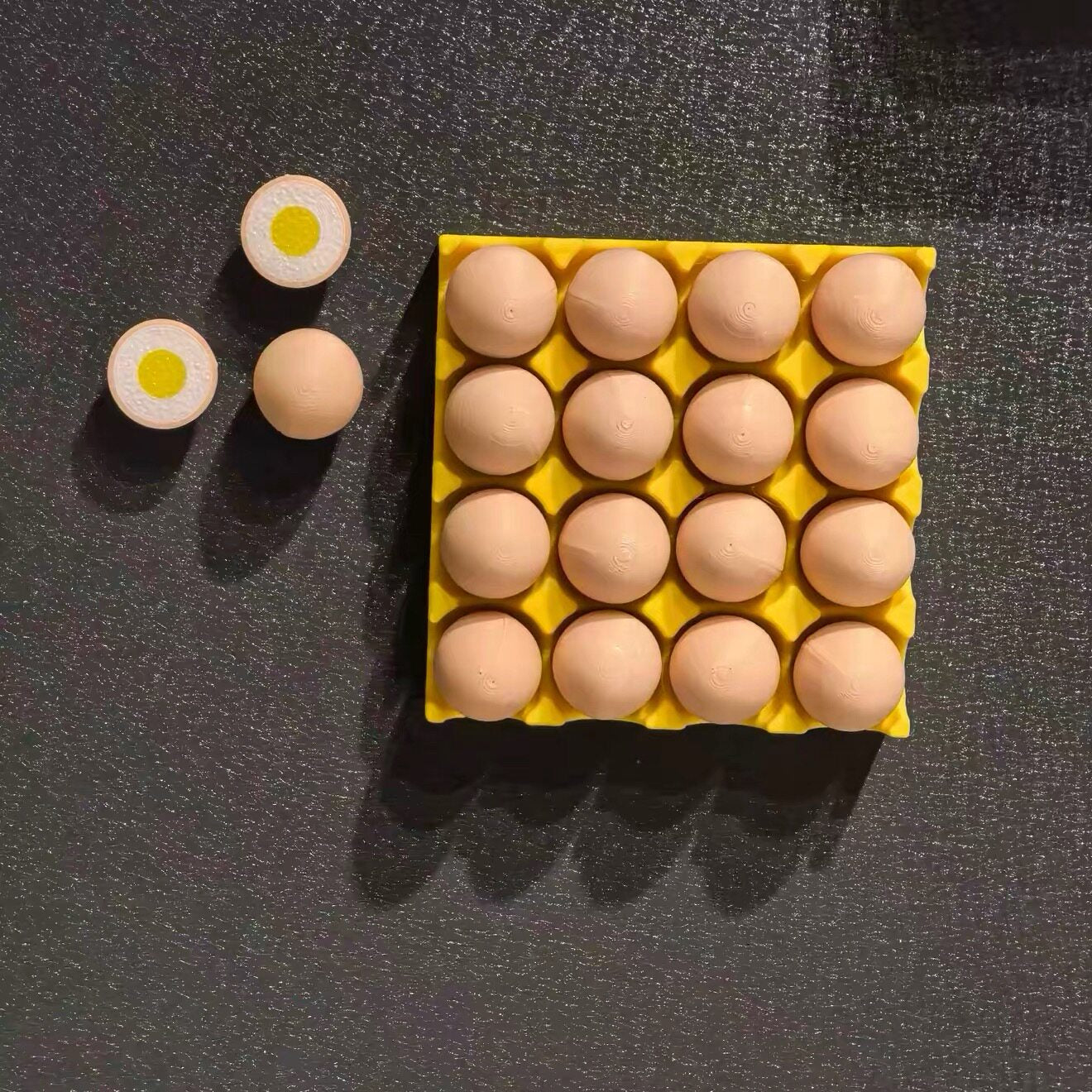 Magnetic Egg Carton Refrigerator Organizer - Image 1