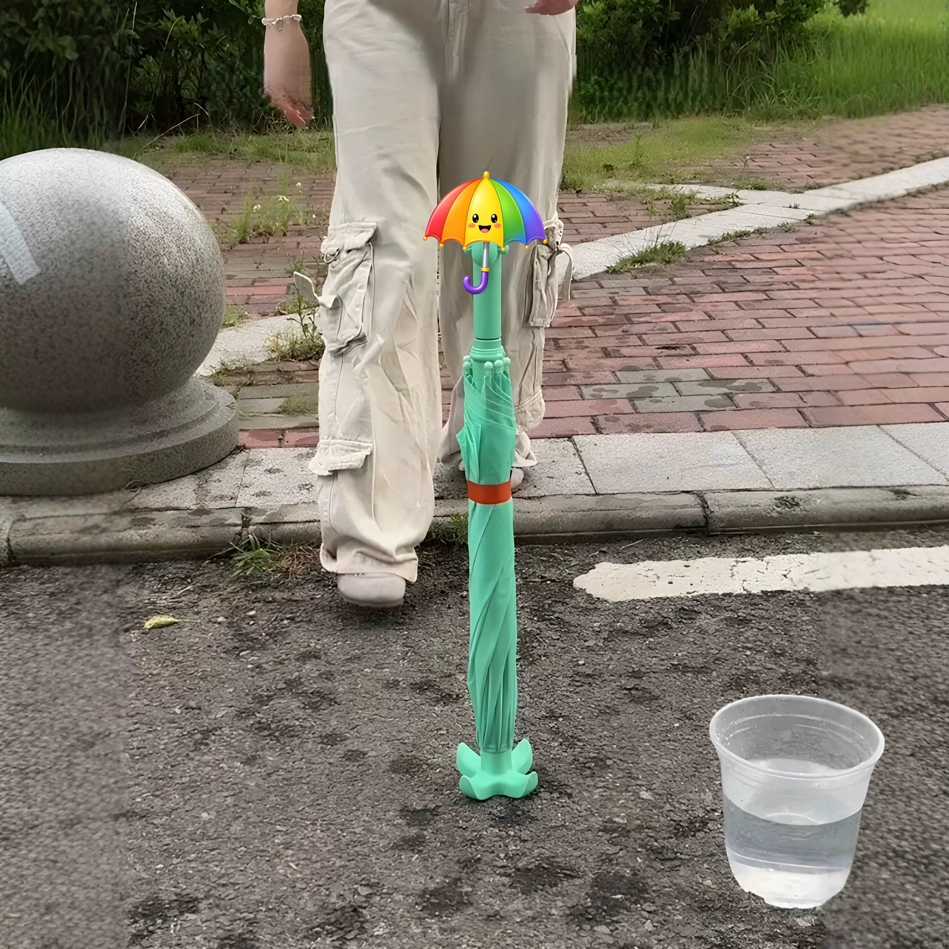 Rain Blast Water Shooting Umbrella