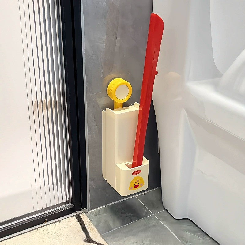 Clean Swipe Wall-Mounted Disposable Toilet Brush - Image 1