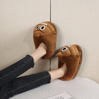 Funny Poop Warm Plush Slippers - Image 3