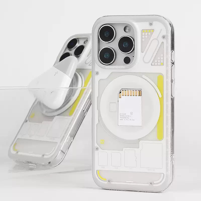 Memory Storage Transparent iPhone Case - Image 6