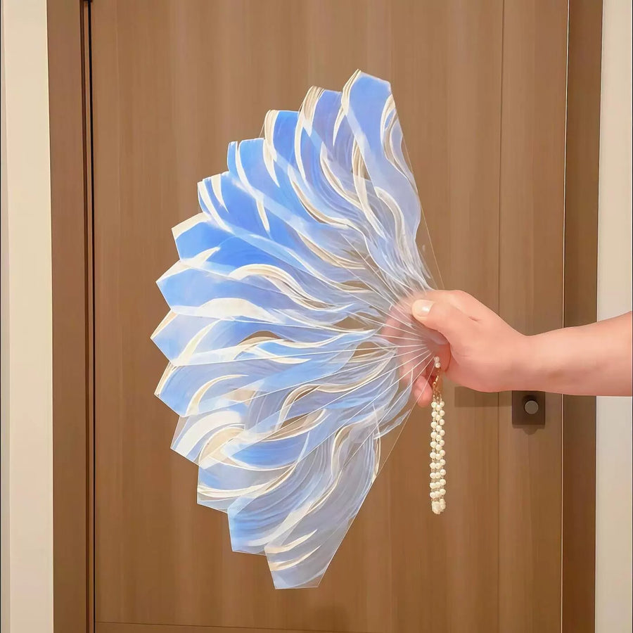 Imperial Bloom Chinese-Style Folding Hand Fan