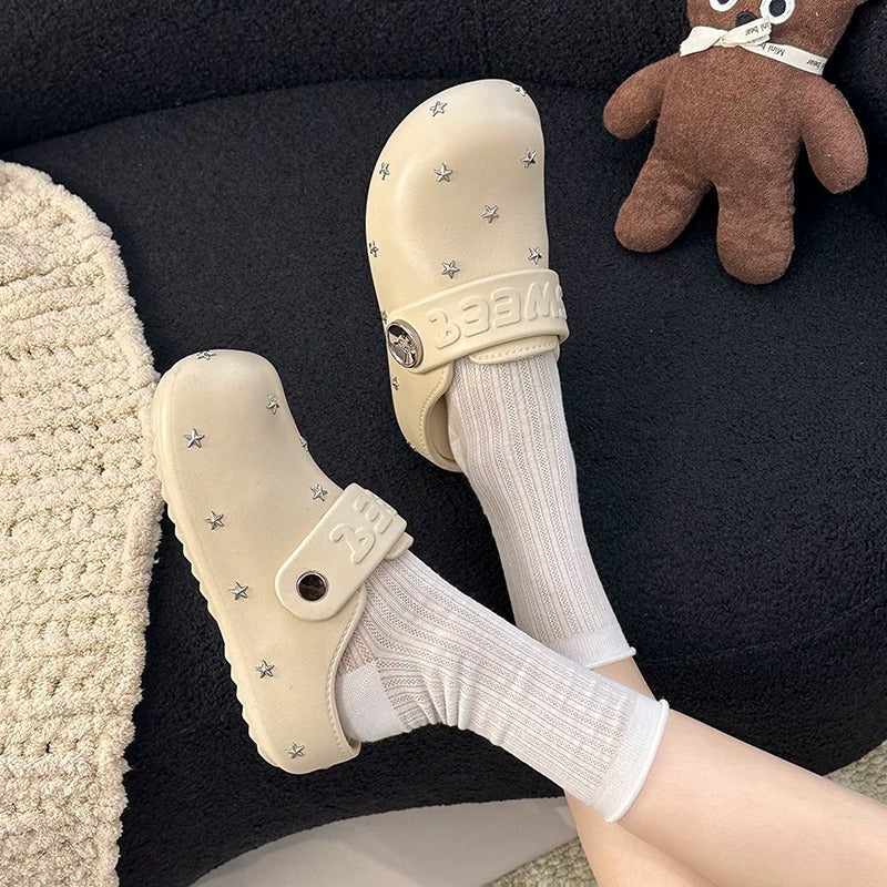 Cute Star Pattern Slippers - Image 0