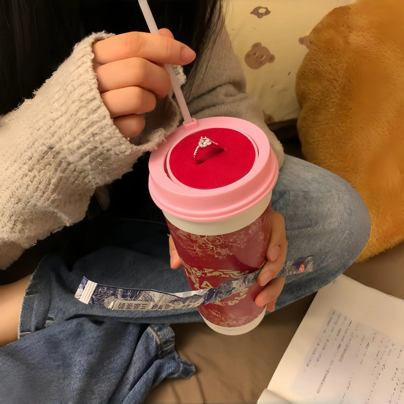 Romantic Surprise Hidden Ring Box - Image 3