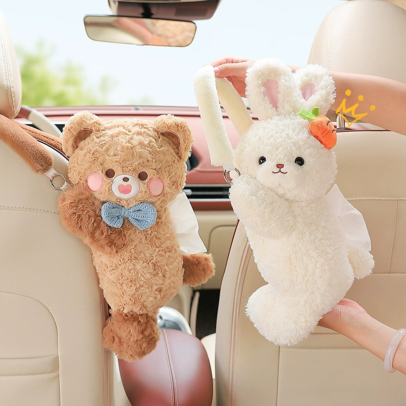 Cuddle Bear Plush Tissue Box - Image 0