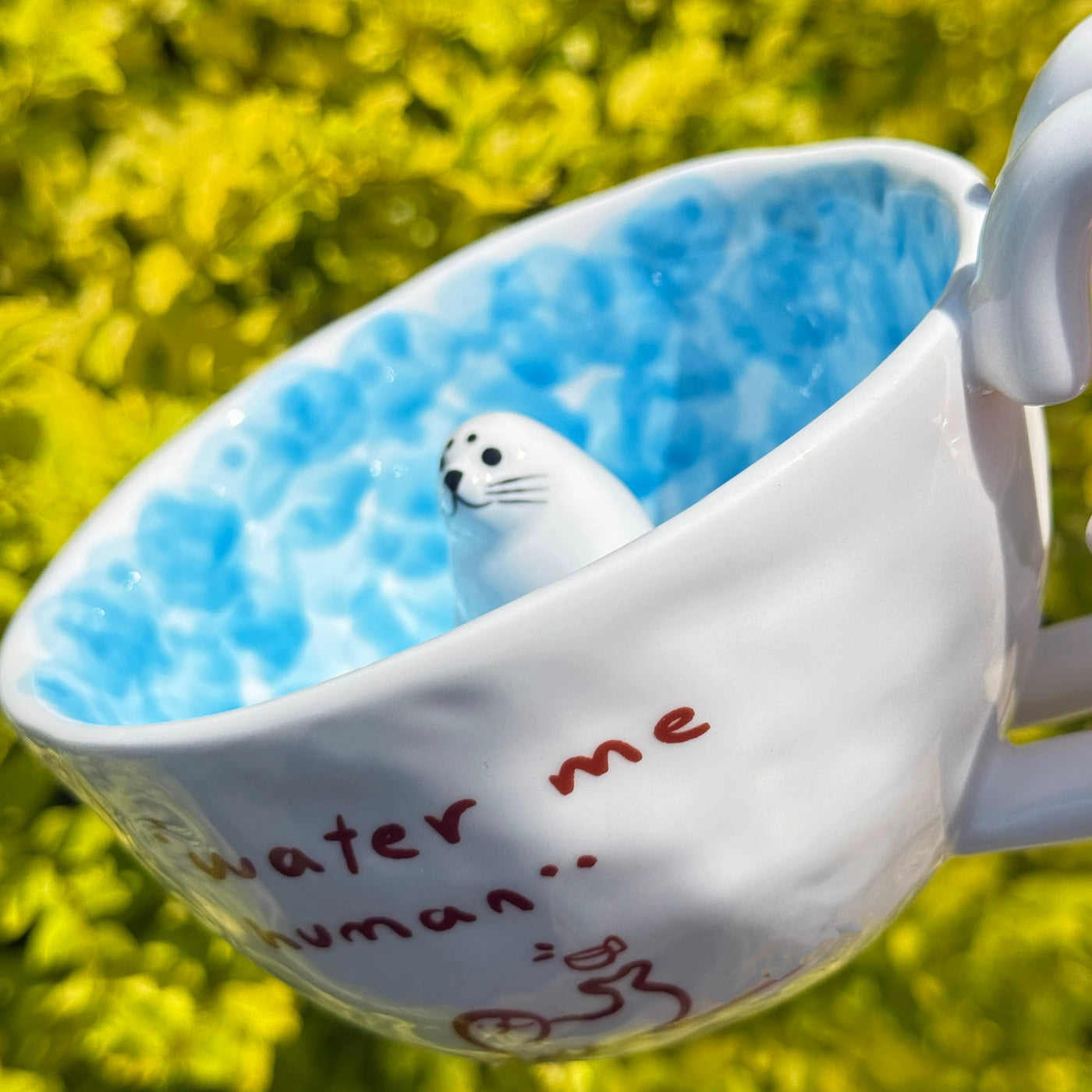 Tiny Seal Ocean Wave Coffee Mug - Image 12