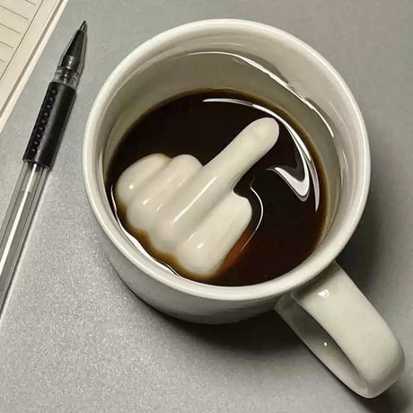 Middle Finger Ceramic Mug - Image 0