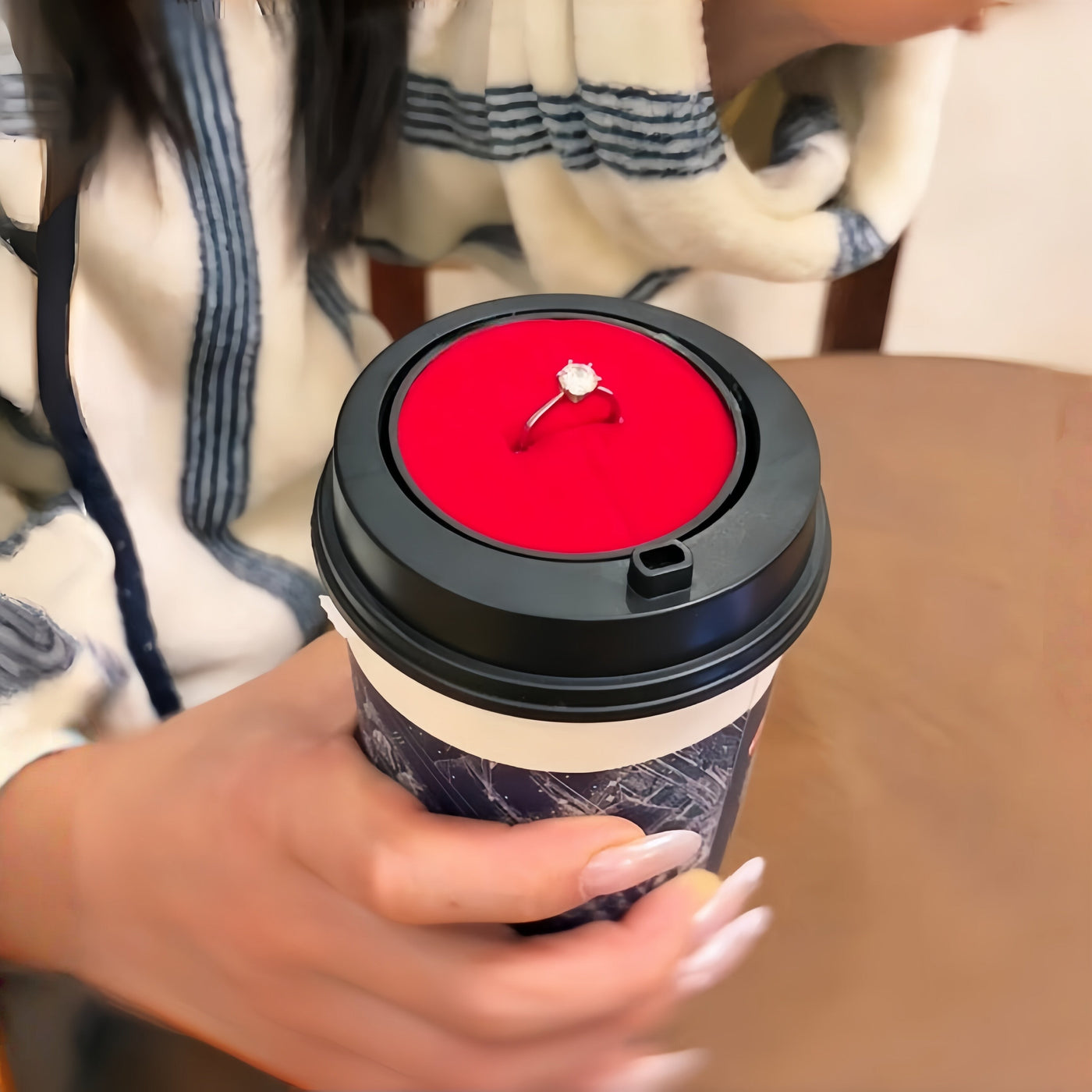 Romantic Surprise Hidden Ring Box - Image 1