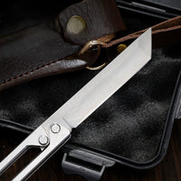 Steel Sharp Foldable Outdoor EDC Knife Tool - Image 4