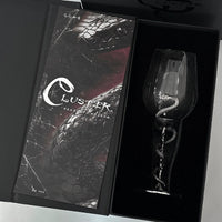 Black Snake Sculpted Wine Glass - Image 12