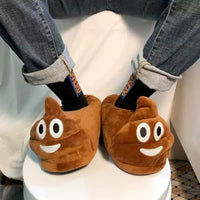 Funny Poop Warm Plush Slippers - Image 7