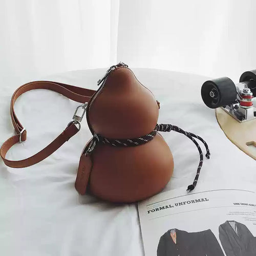 Double-Bubble Sculptural Artistic Crossbody Bag - Image 0