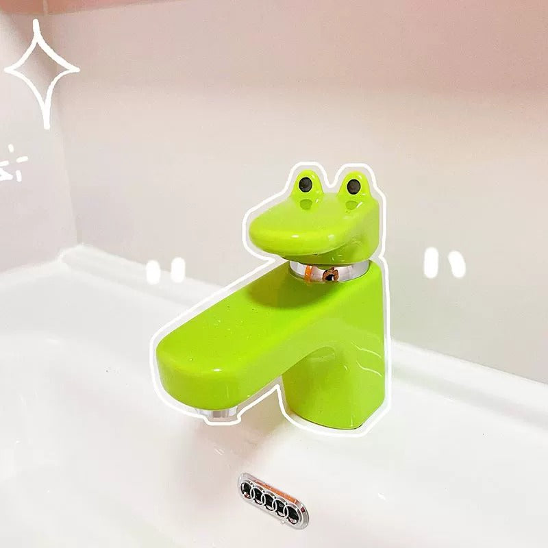 Frog-Shaped Macaron Bathroom Faucet - Image 4