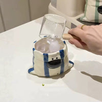 Puppy Bite Ceramic Snack Bowl Cup - Image 4