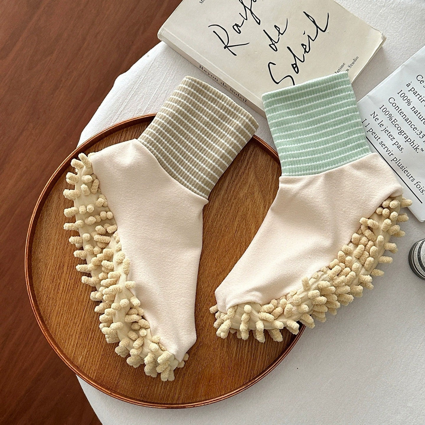 Clean & Walk Plush Mop Socks - Image 2