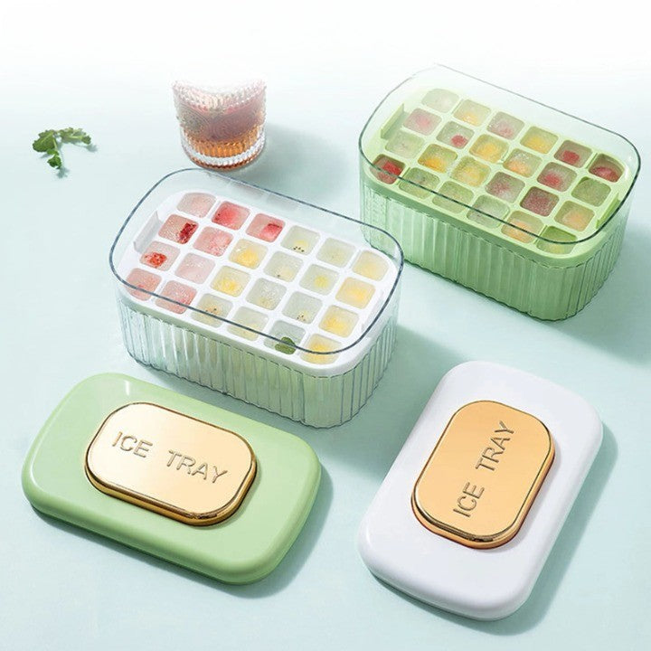 One-Press Ice Cube Maker Box