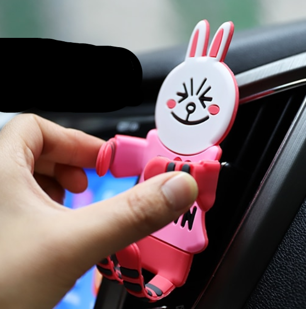 Animal Hug Car Vent Phone Holder