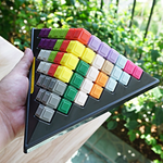 Intelligent Pyramid Building Block Toy