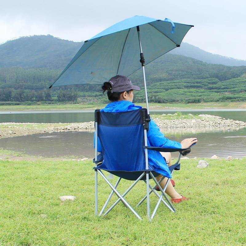 Portable Folding Umbrella with Universal Clamp - Image 0