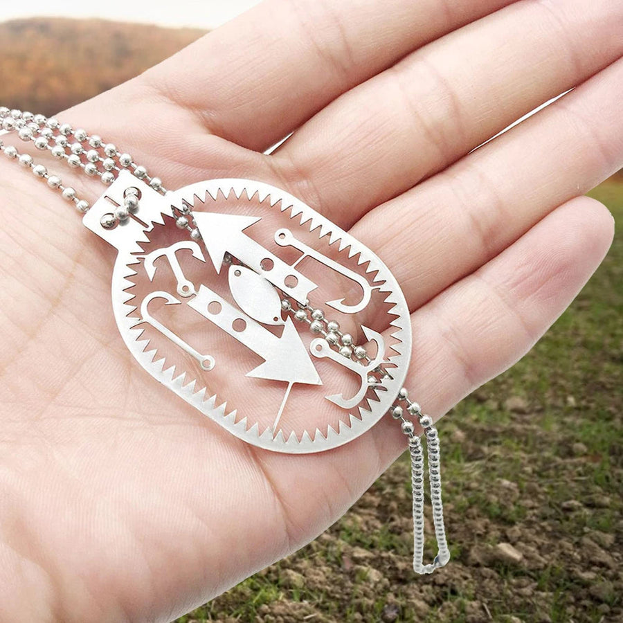 Outdoor Adventure Compact Utility Survival Card - Image 0