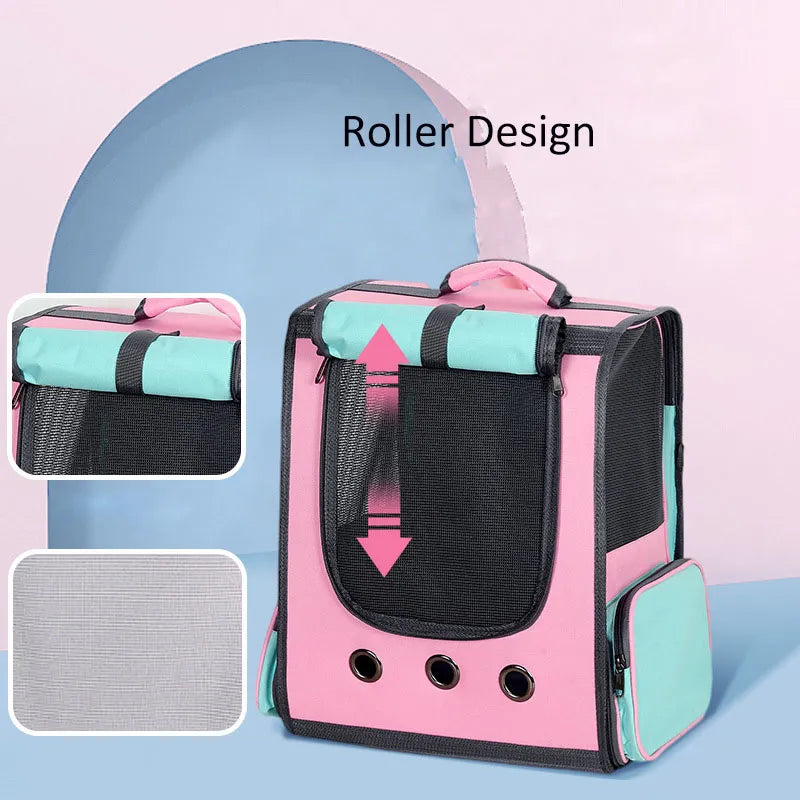 Pet Easy Carry Breathable Window Backpack - Image 3