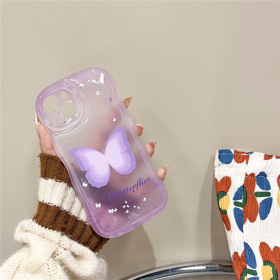 Playful Butterfly Decorated iPhone Case - Image 3