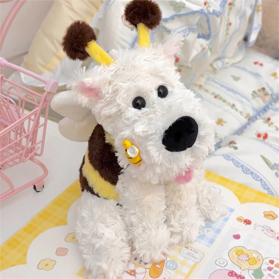 Plush Bumblebee Dog Stuffed Animal Toy